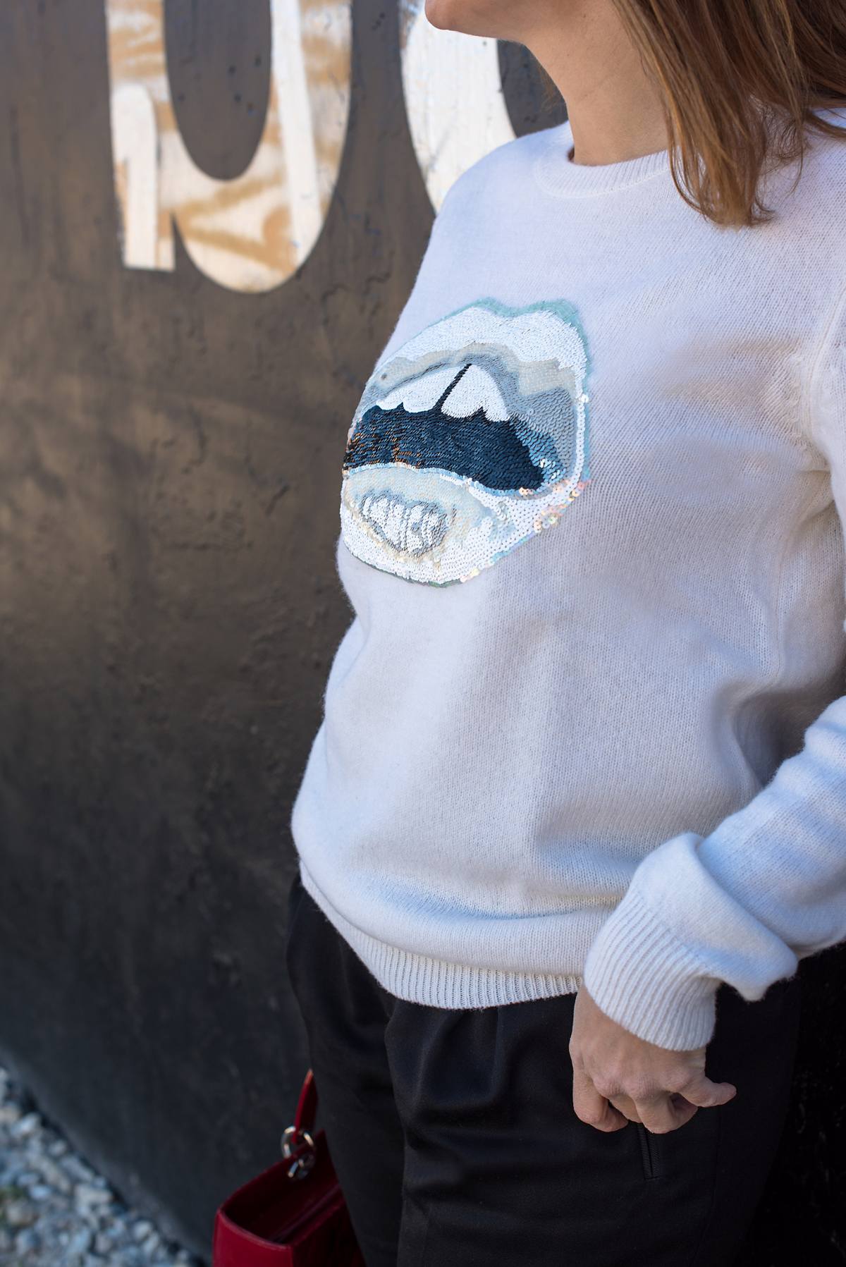 Pull Markus Lupfer "Emma" Noir Et Camel En Laine - Taille M - Neuf Avec étiquettes