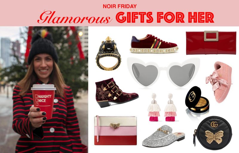 Anna Roufos Sosa of Noir Friday picks the most glamorous gifts for her.