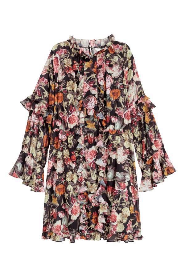 Anna Roufos Sosa featuring this floral dress for the Noir Friday deal of the day.