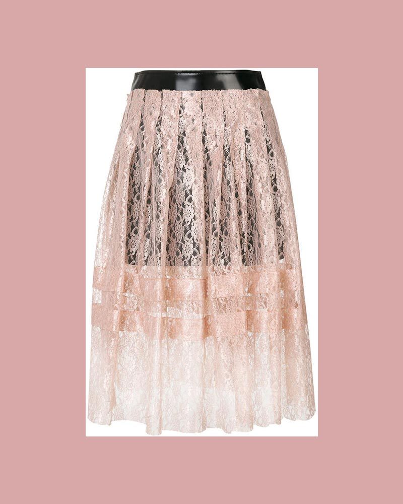 Anna Roufos Sosa features this Philosophy Di Lorenzo Serafini skirt for the Noir Friday Deal of the Day.
